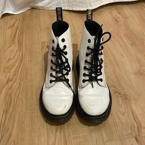 White Dr. Martens